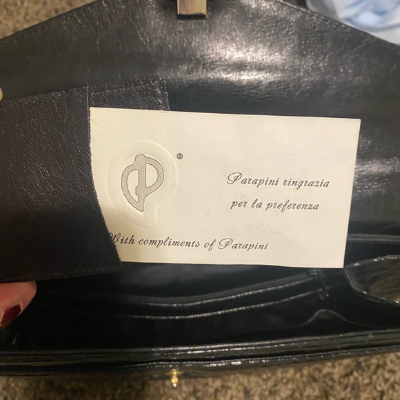 Made in Italy giani parapini. Crocodile leather hand bag - Picture 12 of 15